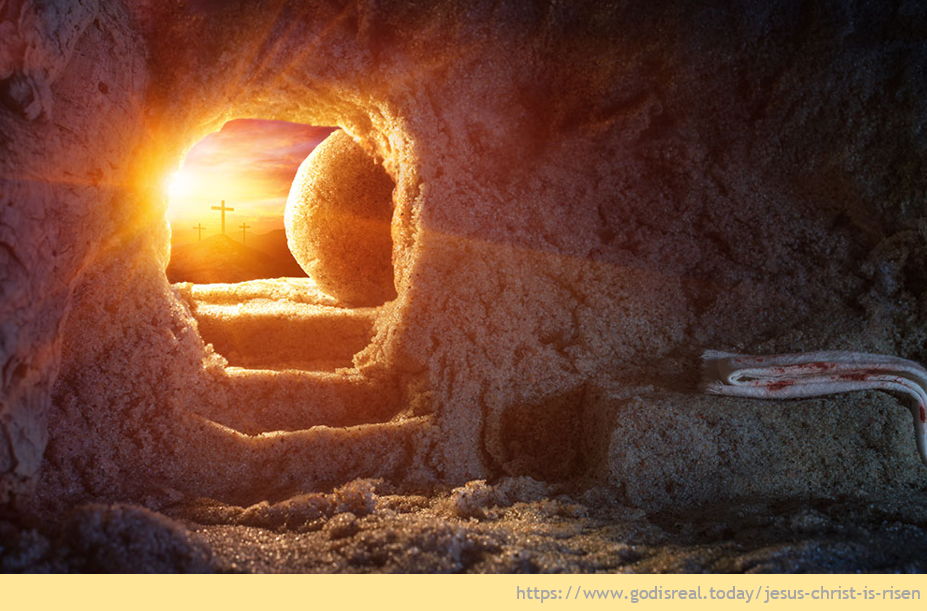 He is risen; the grave could not hold Him.