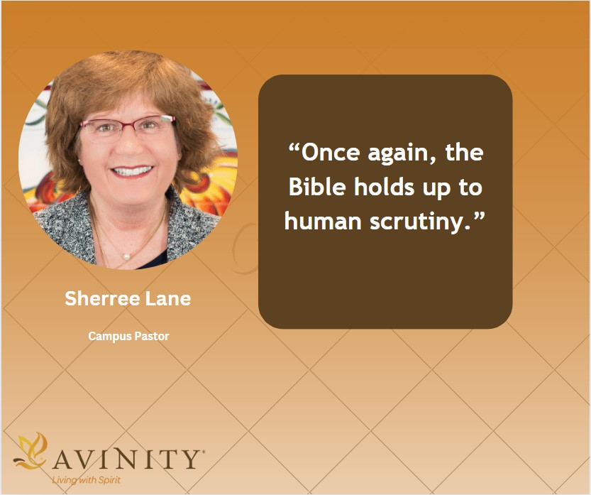 Chaplain Sherree Bible holds up to human scrutiny